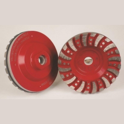 FREZ DIAMENTOWY / TARCZA DIAMENTOWA TURBO z AMORTYZATOREM 100MM 